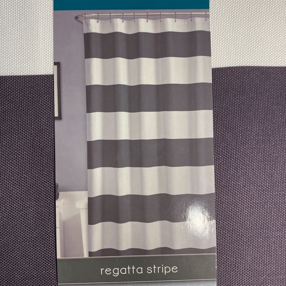Zenna home fabric shower curtain NWT - Picture 5 of 5